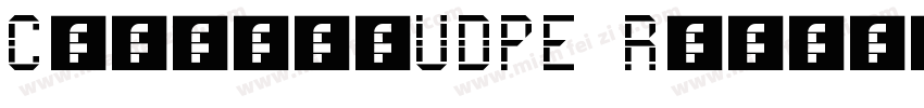 ClarimoUDPE Regular字体转换